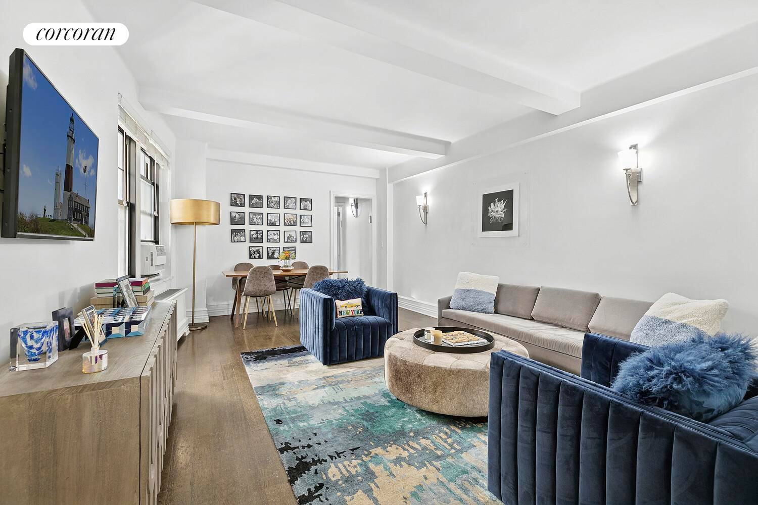 This oversized pre war one bedroom offers exceptional value on the Upper West Side, with remarkably low monthlies made possible by a long running tax abatement in place through 2041.