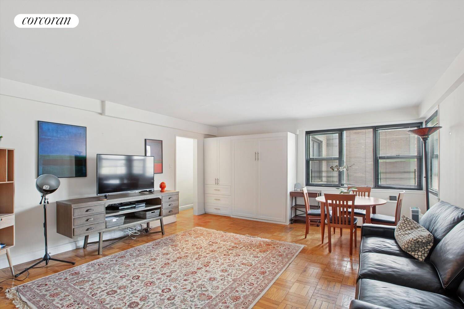 Building Maintenance Reduced by 9 Percent YoY Welcome to this beautifully situated corner studio apartment, ideally located in the desired Lenox Hill neighborhood of the Upper East Side.