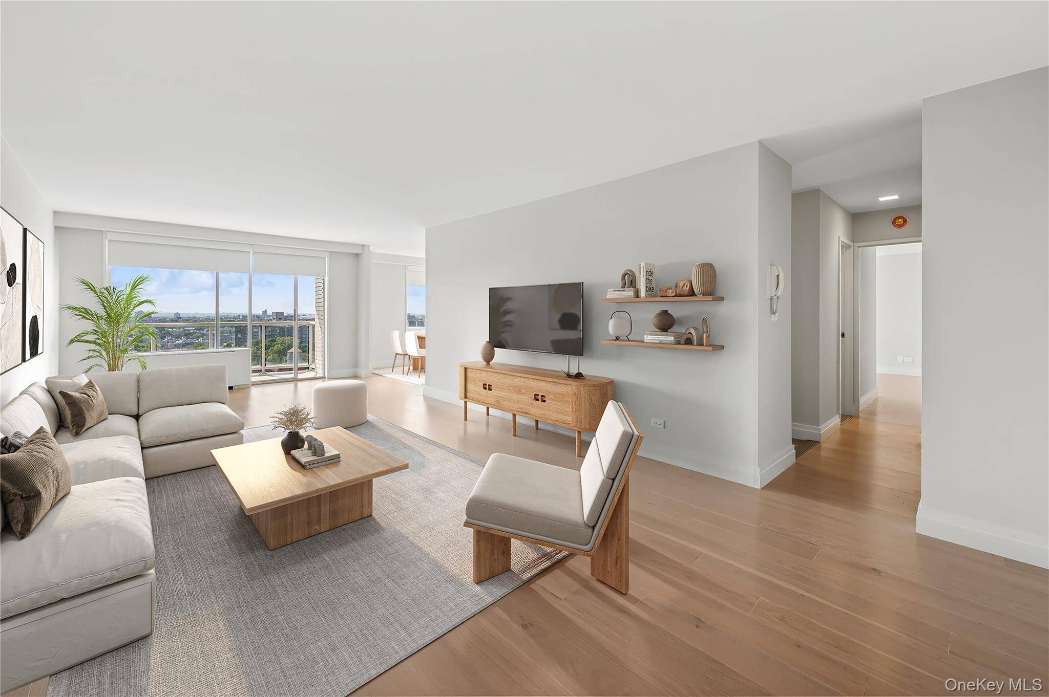 Move right in to this newly renovated Jr4 with a terrace at the luxurious Whitehall.