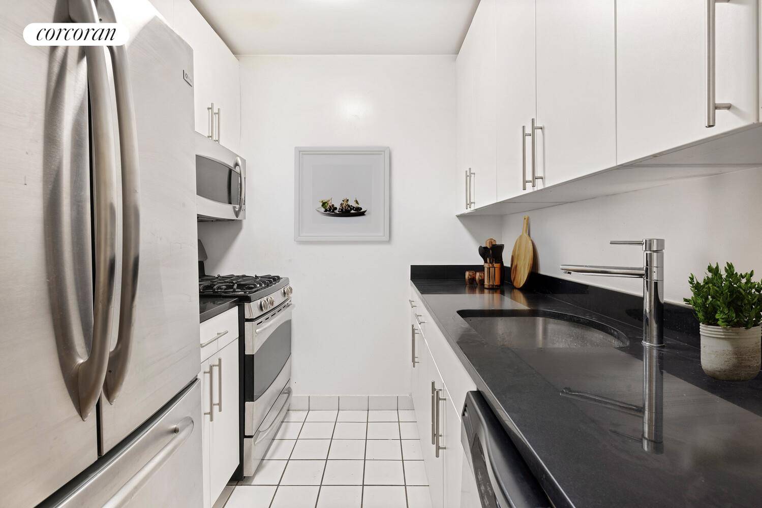 Enjoy spectacular East River views from this expansive two bedroom, two bath condo, located on a high floor for added privacy and unmatched vistas.