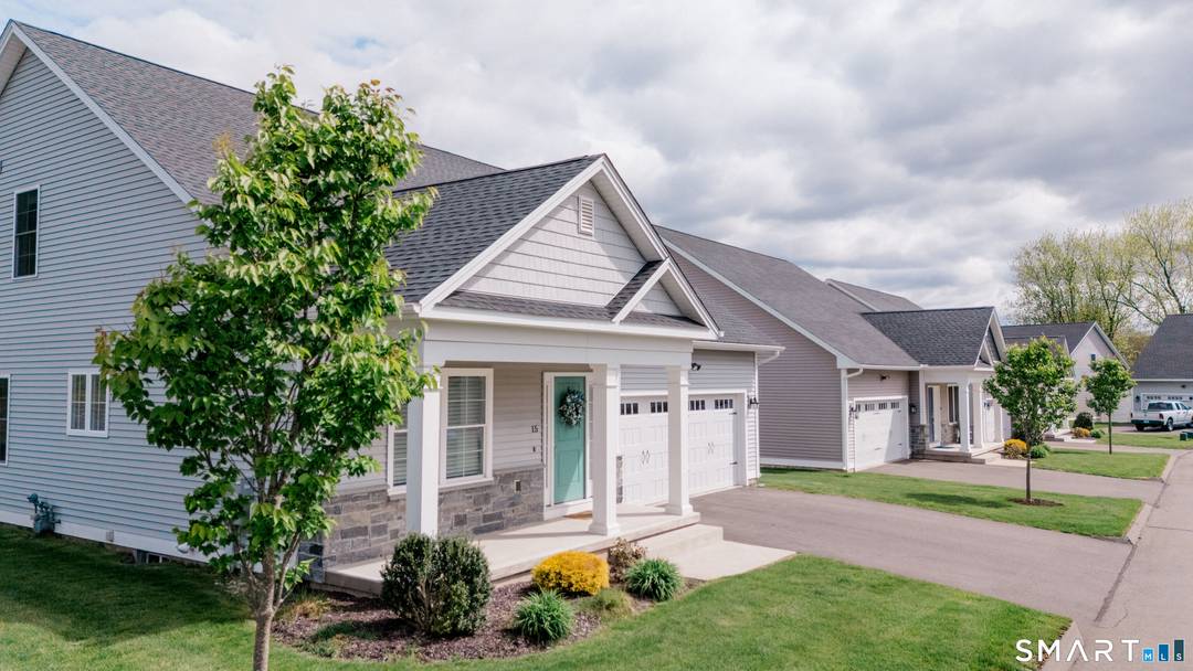15 Sterling Circle is a custom built 2022 Cape Cod style home and the first unit for resale in Sterling Pointe situated on a quiet cul de sac of only ...