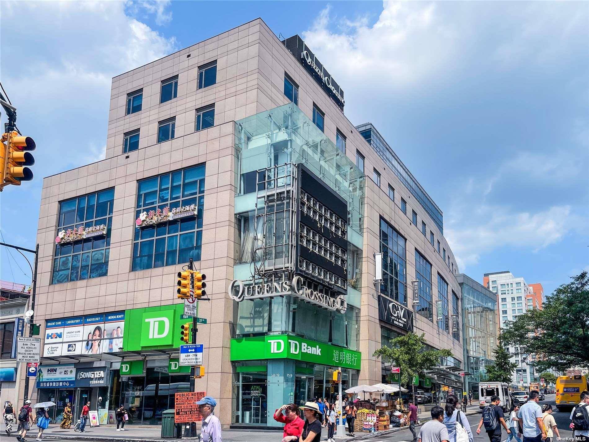 A well maintained professional office is available on the 4th floor of the landmark Queens Crossing building, located at the highly visible corner of Main Street and a popular food ...