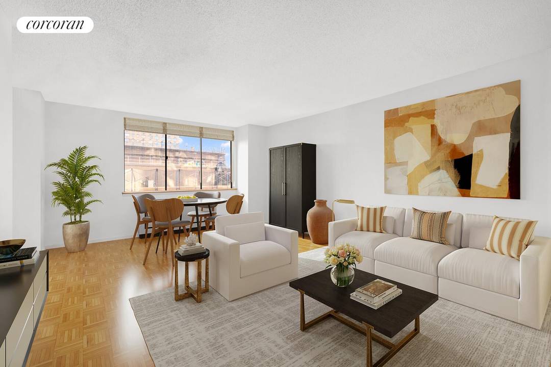 Experience the best of Upper West Side living in this Park Block, sun filled Junior 1 residence located within a prime full service condominium.