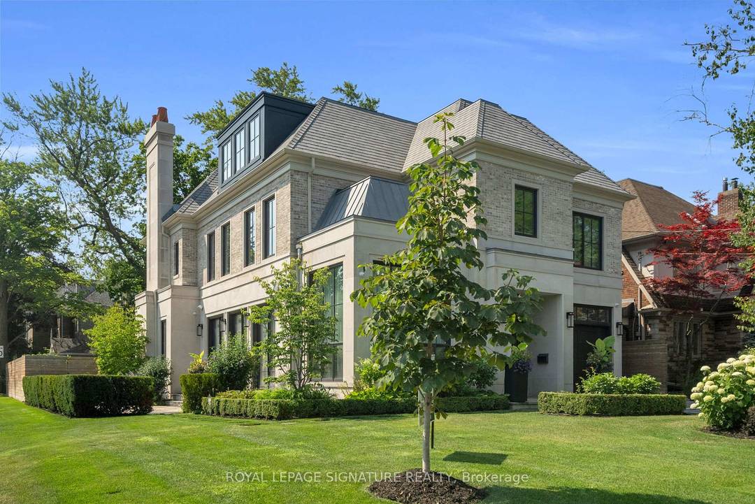 Nestled on a quiet, tree lined street in Lytton Park, 207 Strathallan Blvd is a bespoke 5 bedroom residence offering over 6, 500 sq.