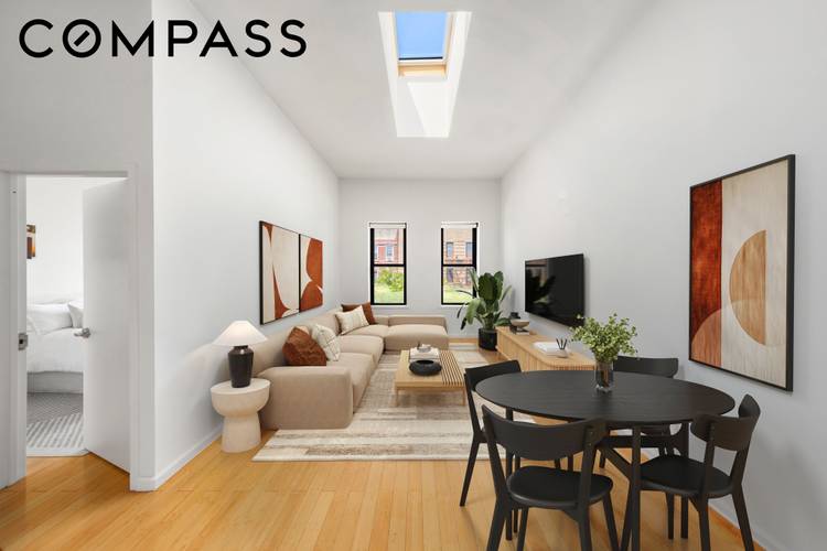 THIS 427 SQUARE FOOT PRIVATE ROOF DECK WITH MANHATTAN SKYLINE VIEW COULD BE YOURS !