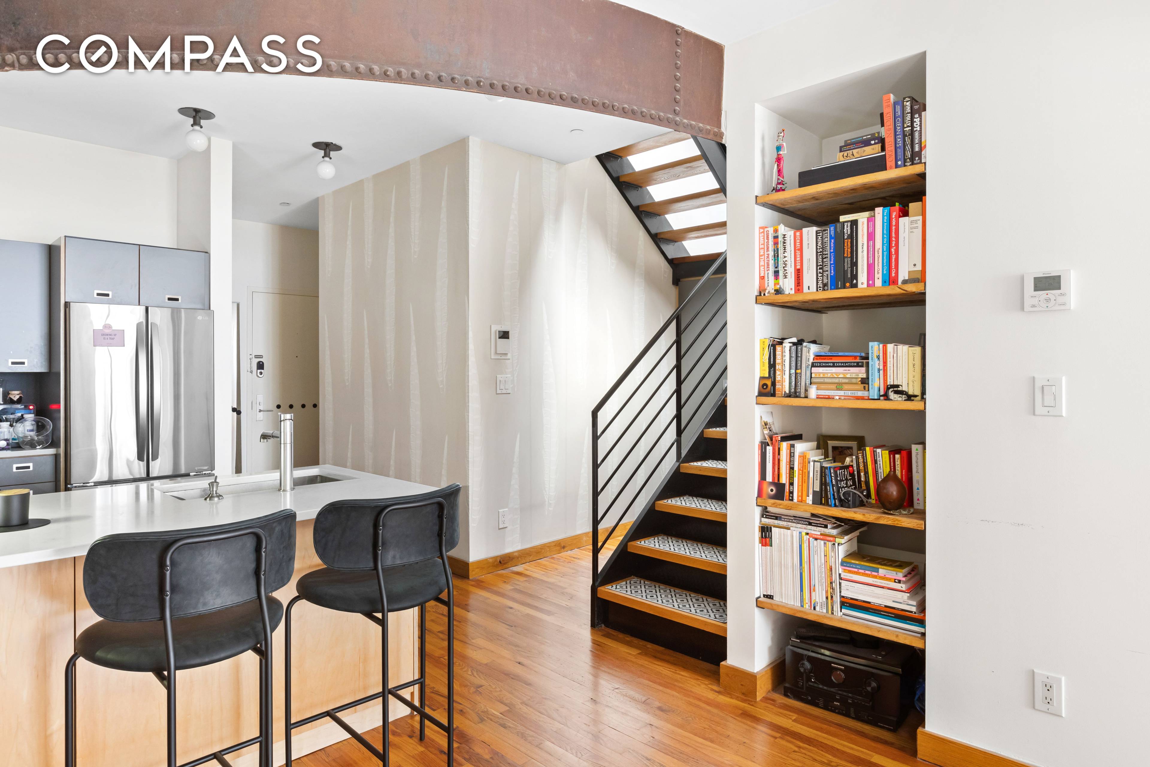 Rarely available 2BR 2BA southern facing Duplex with a Private Roof Deck and Private Balcony in DUMBO !
