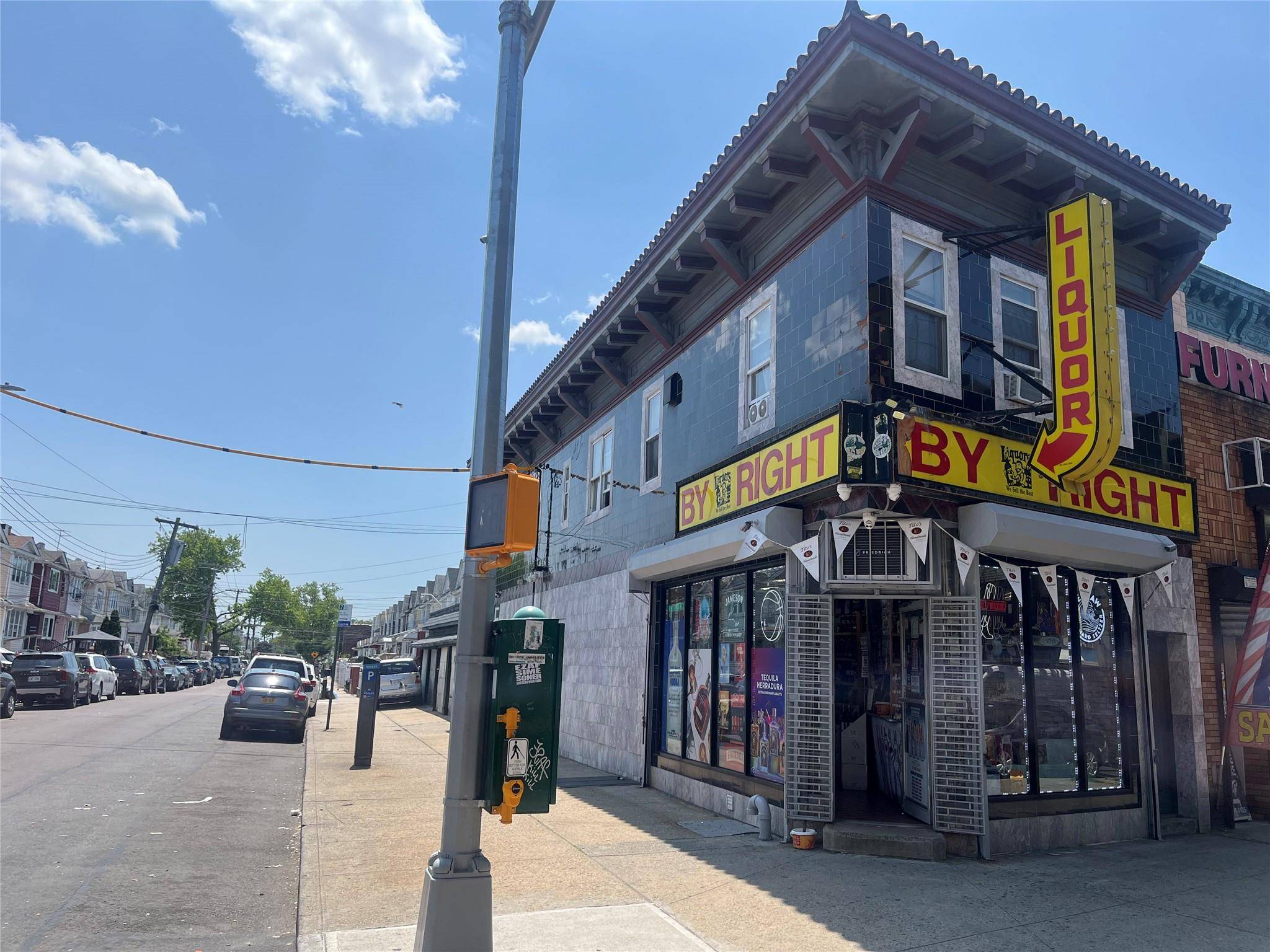 Mixed use commercial property featuring two separate apartments on the second floor one 2 bedroom unit and one 1 bedroom unit.
