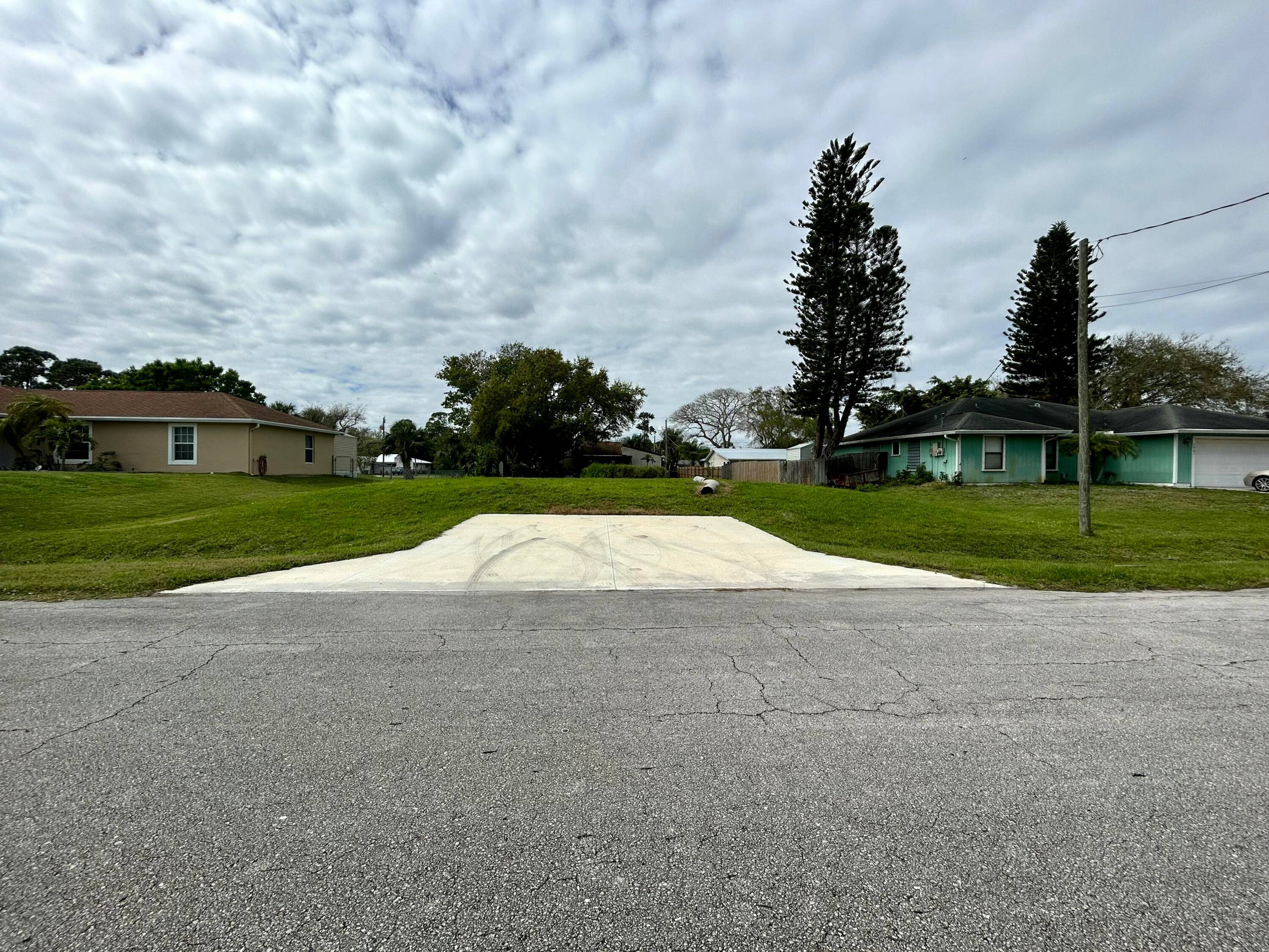 Ready to build lot with new 2023 culvert and entrance.