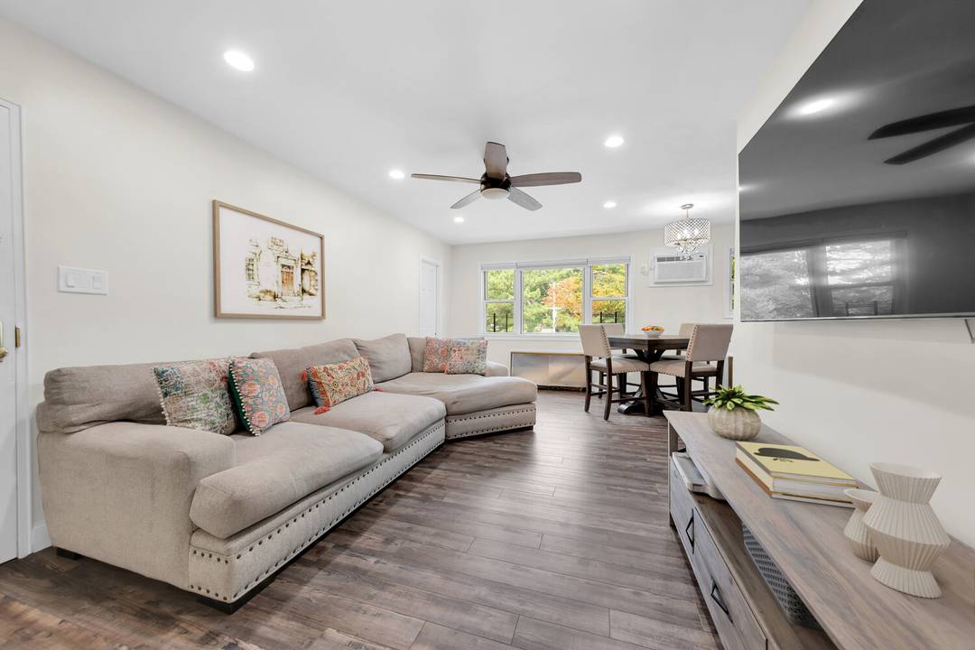 Welcome to this beautifully reimagined two bedroom, one bathroom co op at 349 Bay 8th Street, a bright and inviting corner residence that's truly turnkey.