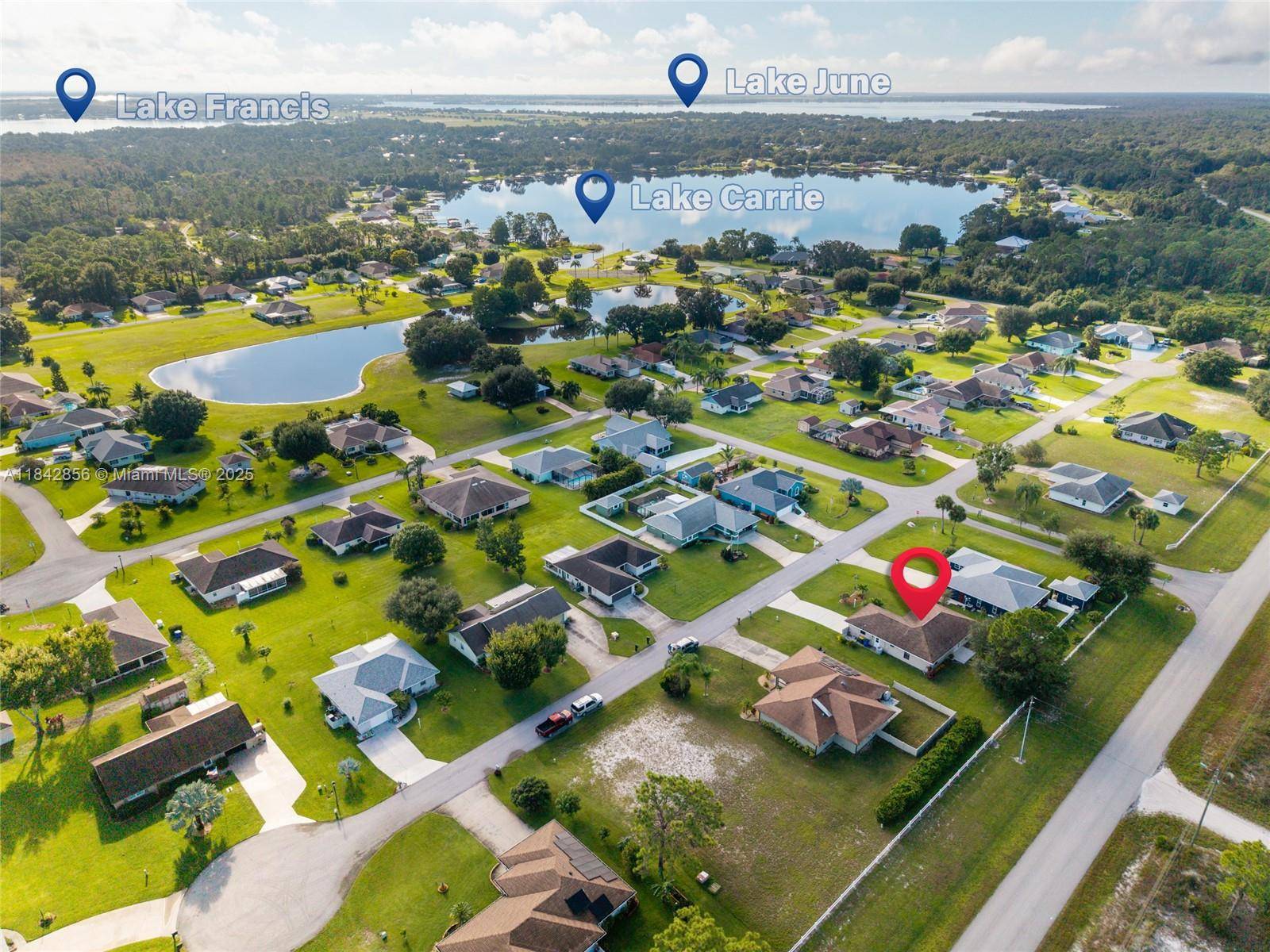 Bring your boat to this great waterfront community of Country Walk with its own marina on the shores of Lake Carrie with access to Lake June, amp ; lake Henry, ...