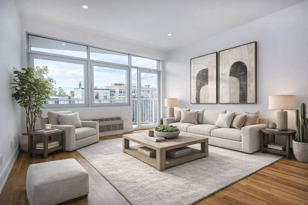 This 1 bedroom, 1 bathroom home is perched on the 2nd floor, facing the rear of this boutique condominium.