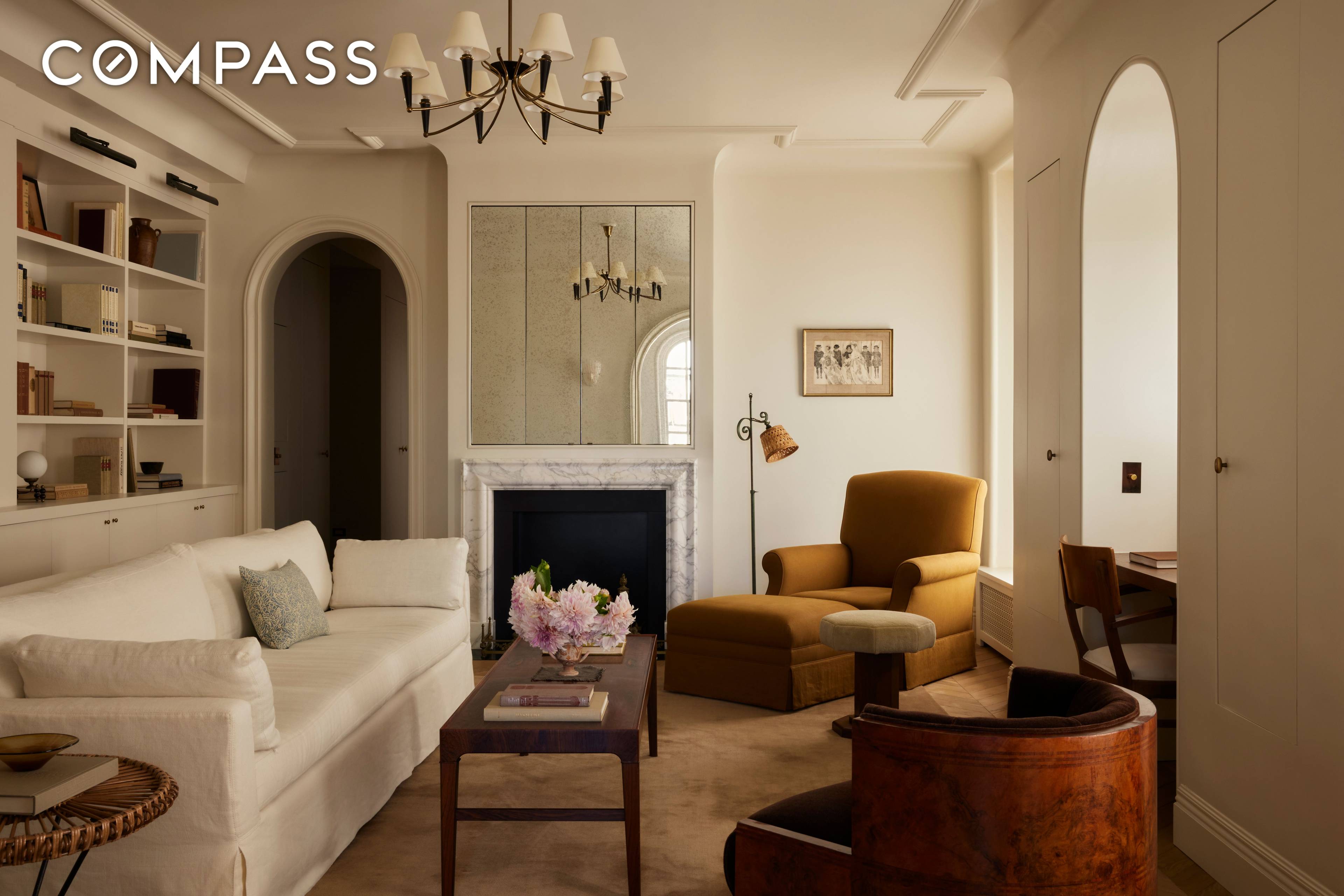 Life can be a dream in your private wing atop the Ansonia.