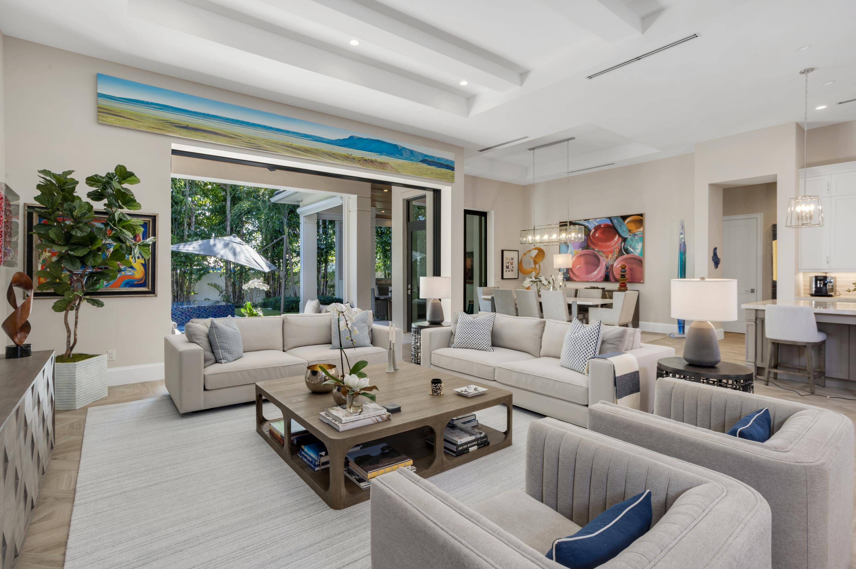 This coastal contemporary residence, built in 2020, epitomizes refined elegance, with exceptional finishes that create a curated stylish look of modern ease in the neutral tone decor accentuated by large ...