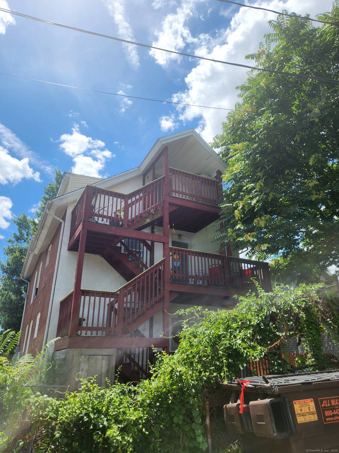 Rare 2 family with 5 bedrooms on the second floor and 2full bathrooms with separate entries and exits just waiting for you to make it yours