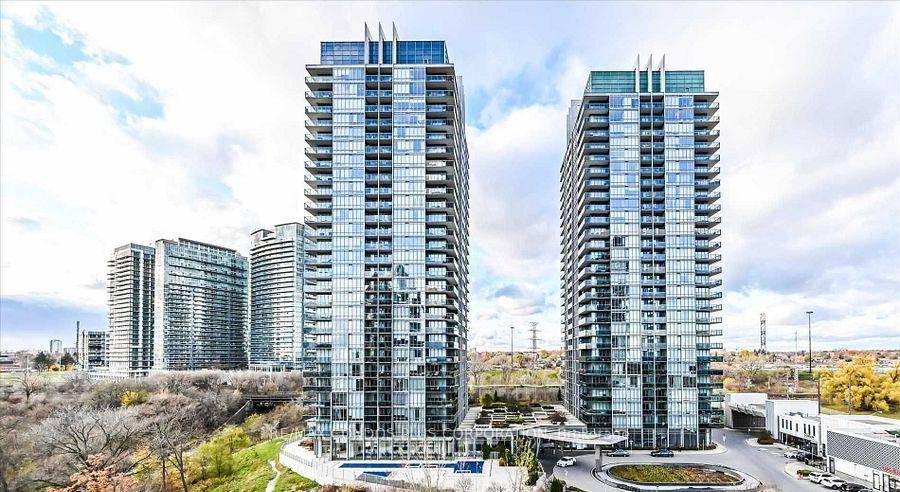 Modern one bedroom suite features laminate flooring, 9 foot ceilings, functional layout, quartz countertops, European appliances, spacious master bedroom with custom closet, 75 square foot balcony with views of city ...