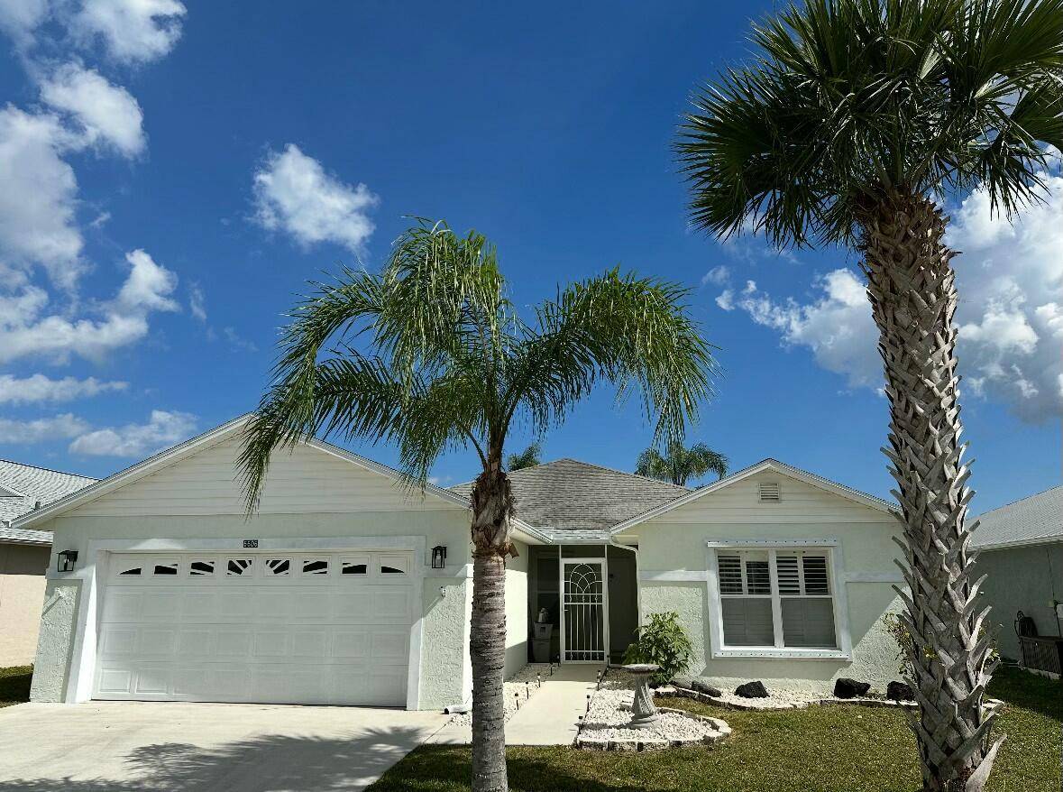 Welcome to this charming 3 bedroom, 2 bathroom home located in the highly desirable 55 community of Spanish Lakes Fairways in Fort Pierce, Florida.