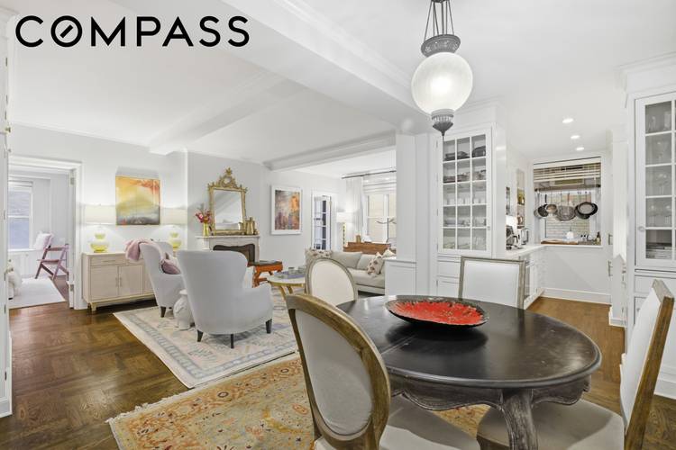 Beautifully renovated and positioned within the sought after South Tower of 60 Gramercy Park North, Residence 8D seamlessly combines classic prewar charm with elevated modern design.