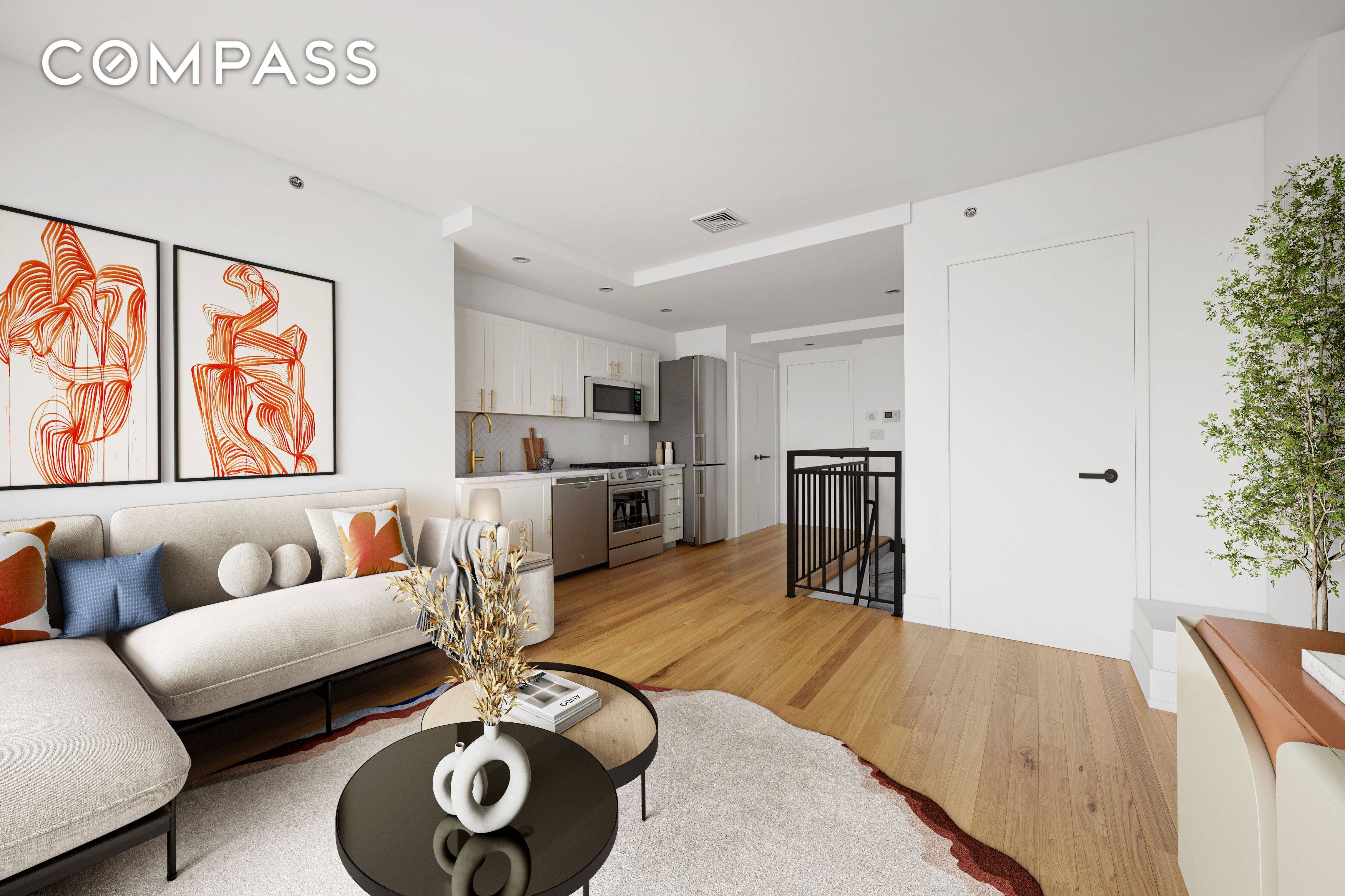 Welcome to Residence 1A at Mylo House in Greenpoint an updated duplex studio located just a few blocks from McGolrick Park.