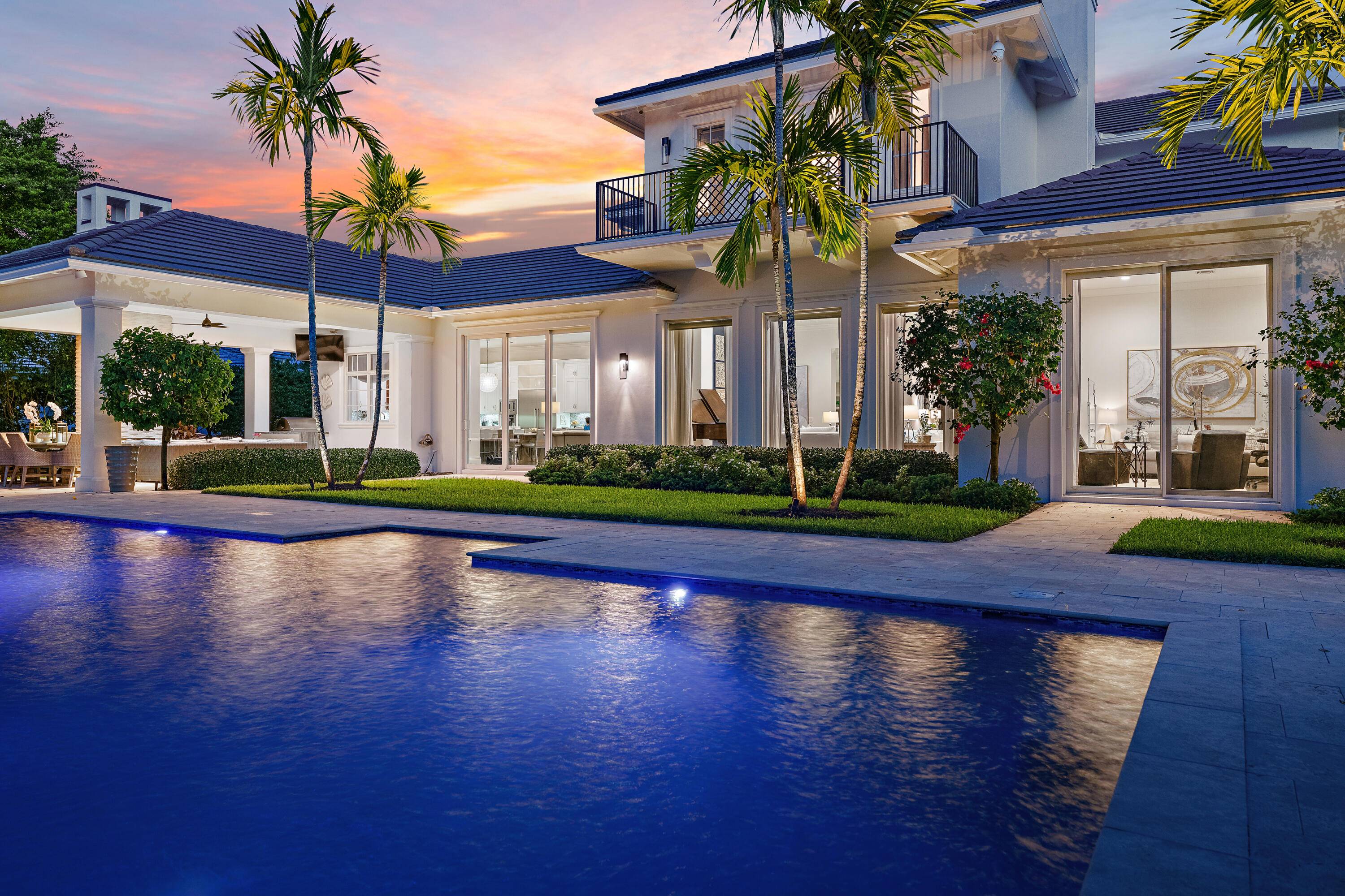 Exclusive 5, 800sf property situated in the private Steeplechase neighborhood, sitting on 1.