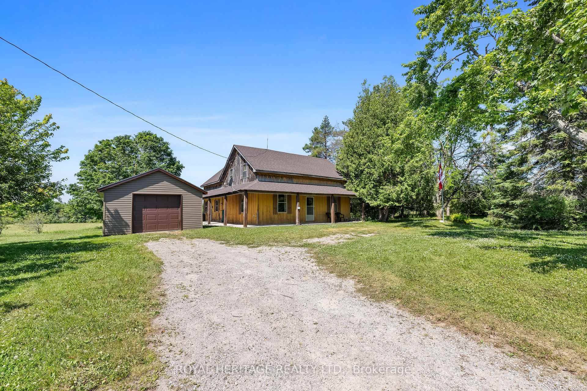 Step back in time with this enchanting circa1890 farmhouse retreat, nestled on 89 acres of pristine countryside just outside Bobcaygeon.