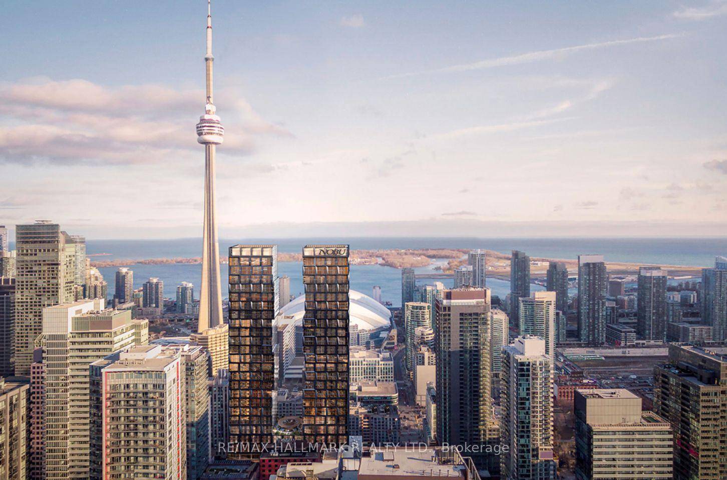 Spectacular Corner Unit In The Nobu Residences West Tower Facing North East w Gorgeous Views of the CN Tower !