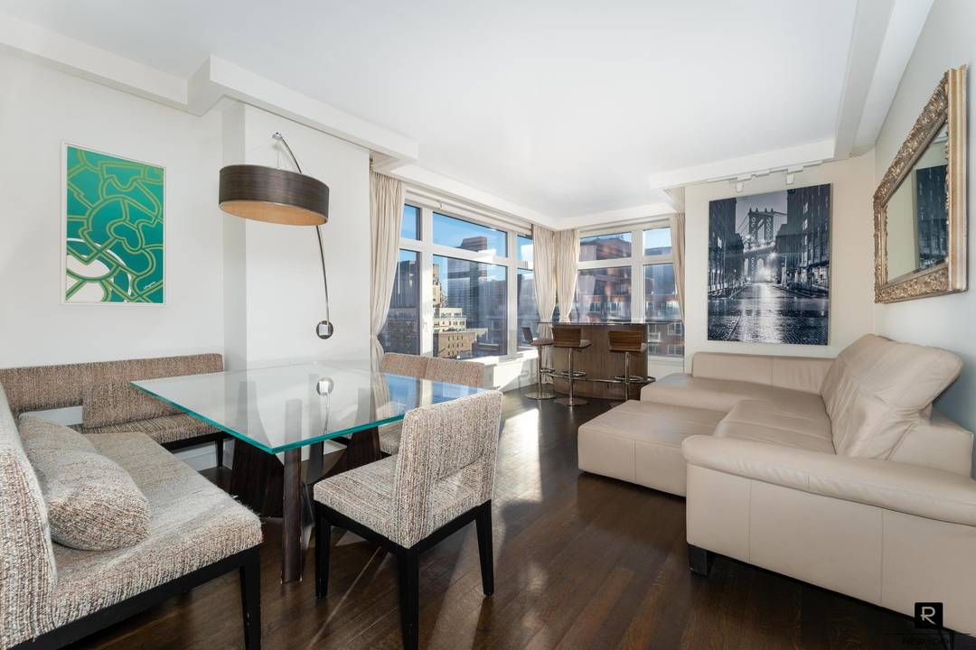 Positioned on the 10th floor of the distinguished The Laurel Condominium, this elegant two bedroom, two bathroom residence offers refined Upper East Side living with open eastern and southern exposures ...
