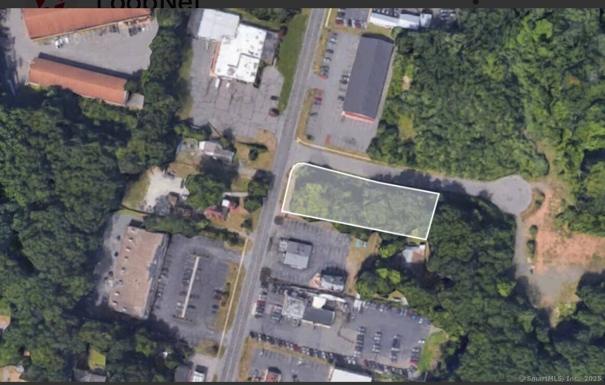 Fantastic commercial lot on the Southington Cheshire line, business zoned on.