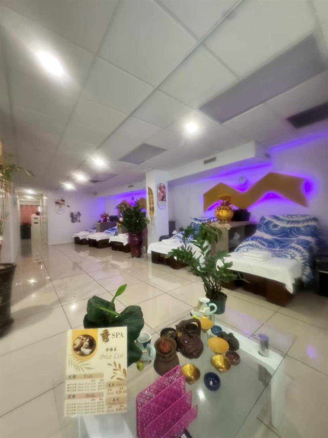 Located on bustling Prince Street in Flushing s most sought after commercial area right above the high traffic Congee Village restaurant this beautifully designed wellness spa offers exceptional visibility and ...