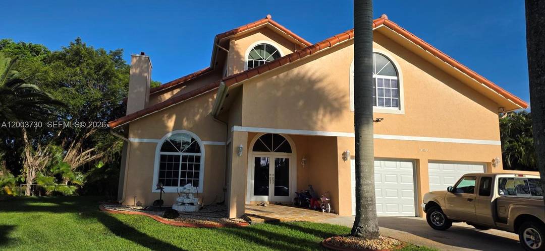 Magnificent 5 bed 3 and 1 2 bath plus office 2 car garage, private gate and fenced, huge driveway.