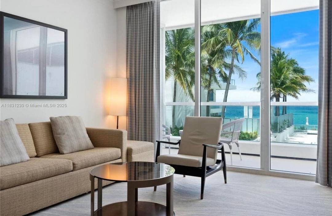 NO RESTRICTIONS Income producing, Turn key ocean view condo in the Sorrento Tower at the Fontainebleau Hotel.