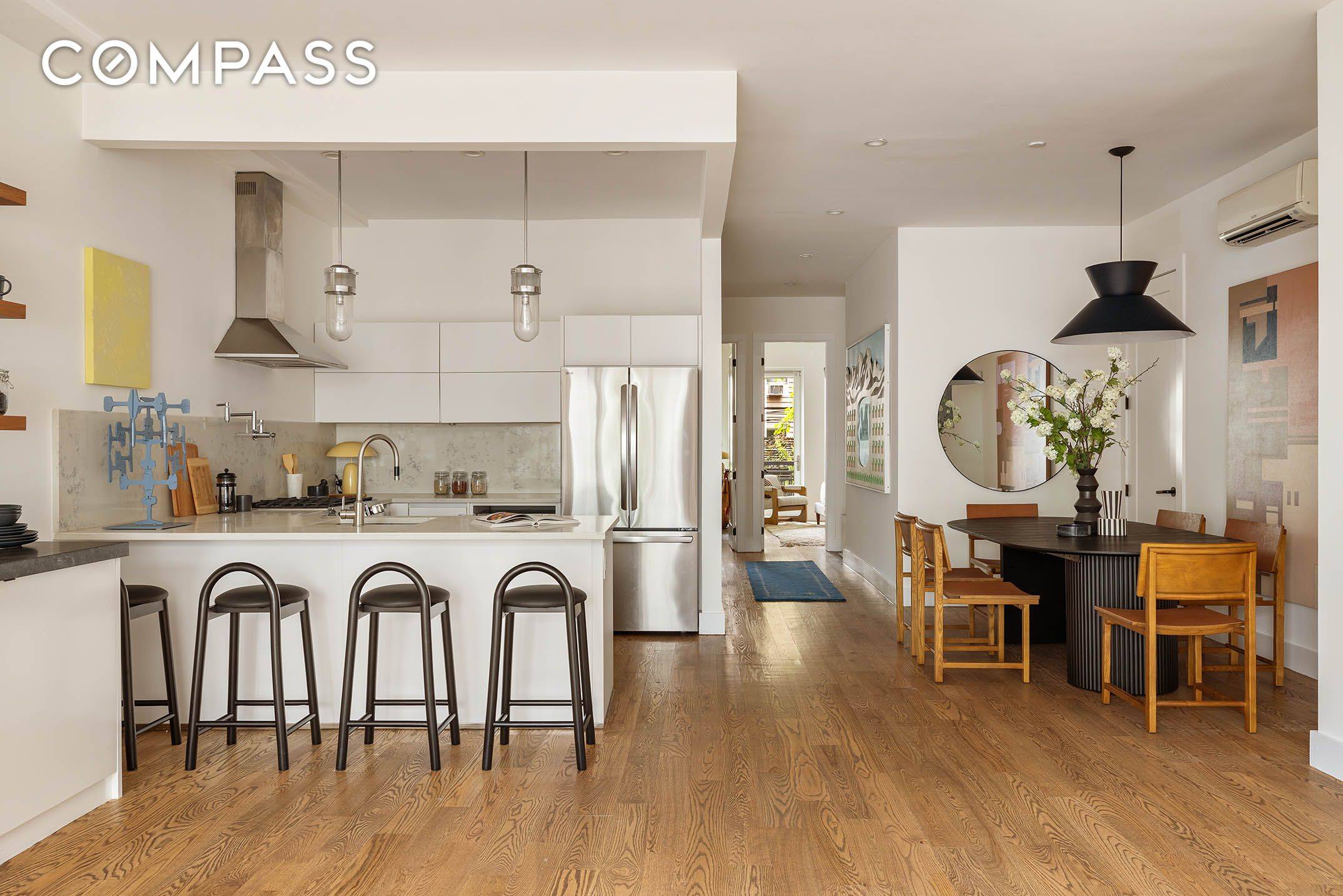 Introducing the parlor residence at 1025 Lorimer, a distinct Brooklyn home offering the best of both brownstone and condo living.