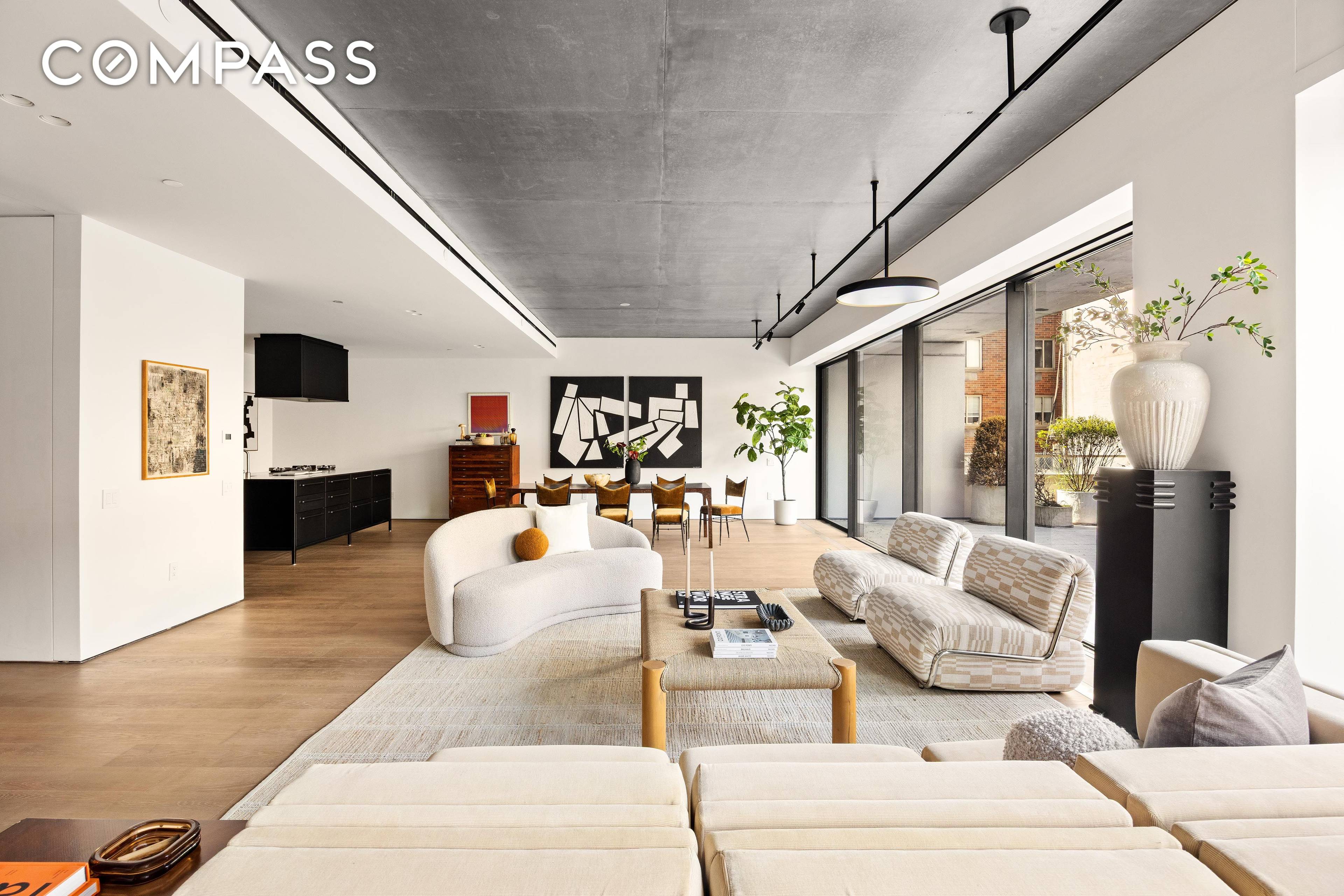 455 W 19th Street, Residence 3 is an ultra modern, 3 bedroom, 3.