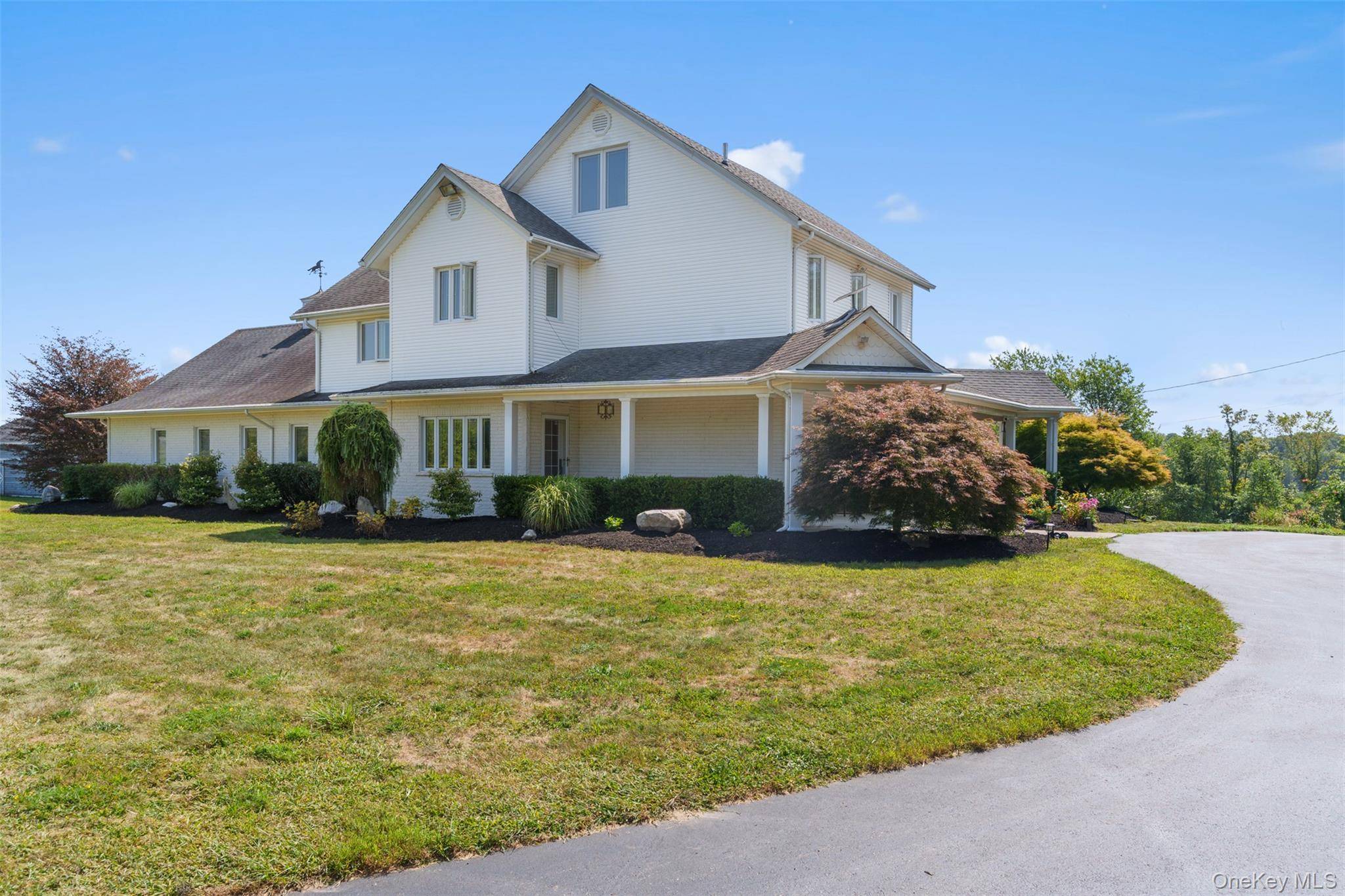 Welcome to Your Private Estate in the greater Hudson Valley region, in the Town of Mount Hope, about 70 miles from NYC, set on over 120 acres of picturesque landscape, ...