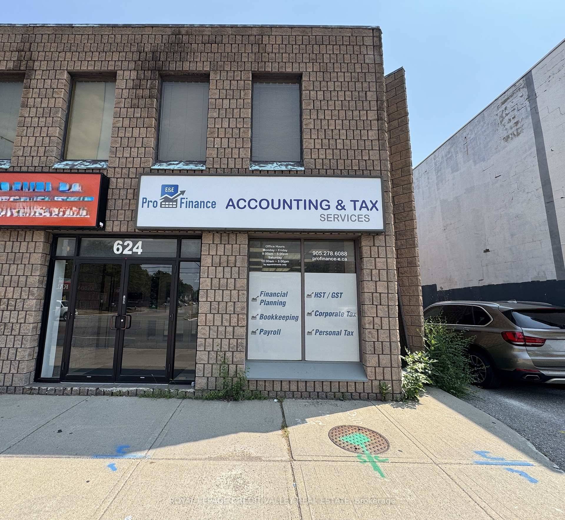 Renovated Multi Use Unit Currently Built Out With A Large Open Retail Space Plus Back Office or Storage Room.