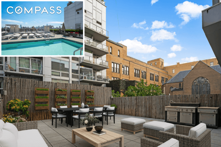 AMAZING 750 Sq Ft Private Outdoor Space This Expansive 3 Bedroom, 2.