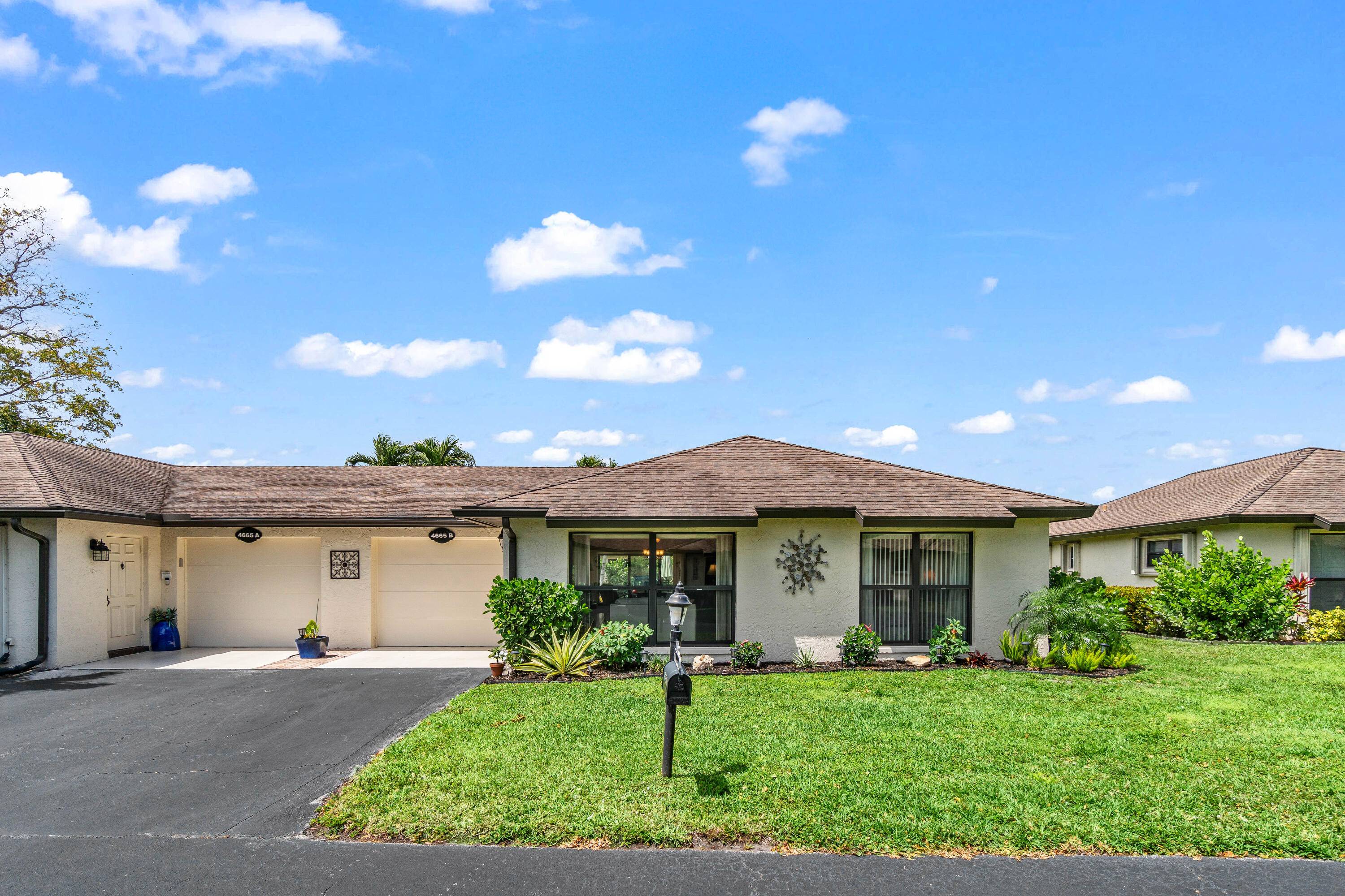 This stunning villa is move in ready and full of upgrades.
