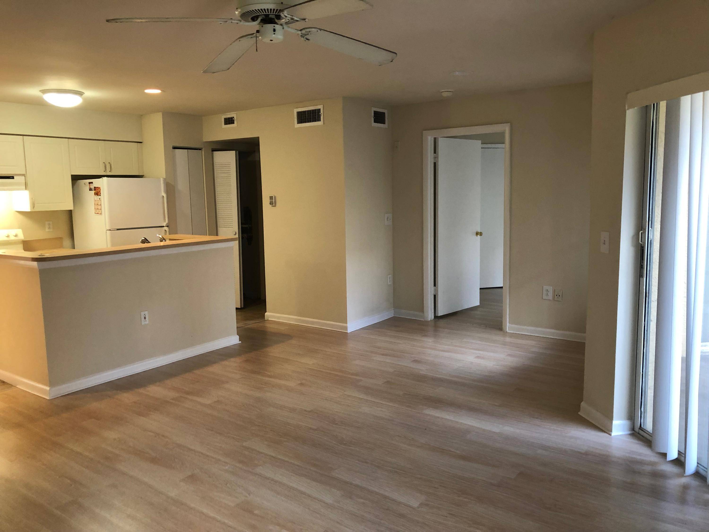FOR SALE First Floor Unit in Desirable Palm Lake Condominium Spacious 1 bedroom, 1 bathroom condo in unit washer and dryer, wood floors throughout the bedroom and living room, screened ...