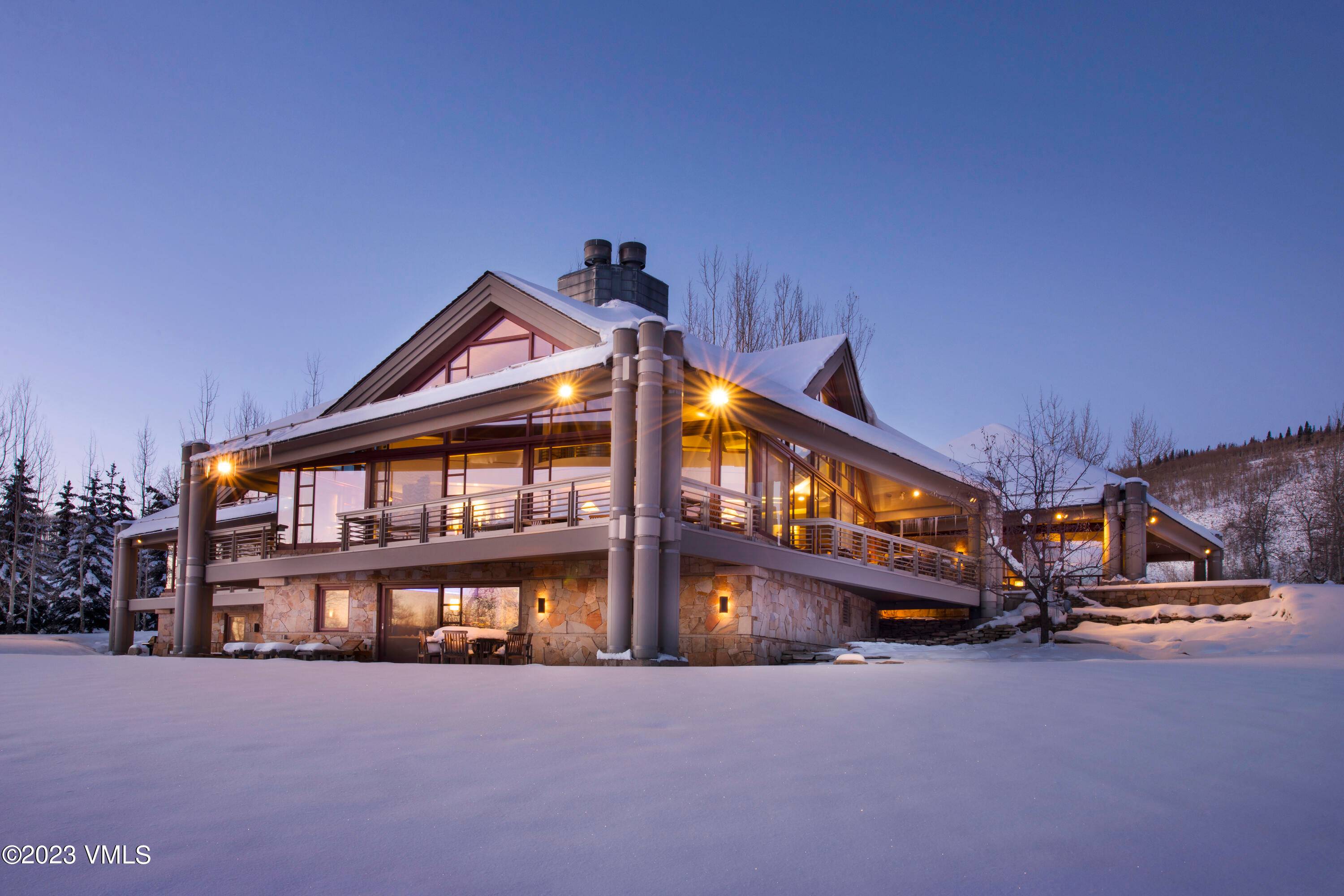 Opportunity to own one of the finest mountain contemporary homes ever built in the Vail Valley.