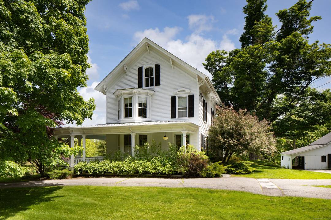 This distinguished 1880s Victorian residence in the heart of Lakeville village offers a masterful blend of period craftsmanship and contemporary luxury on 2.