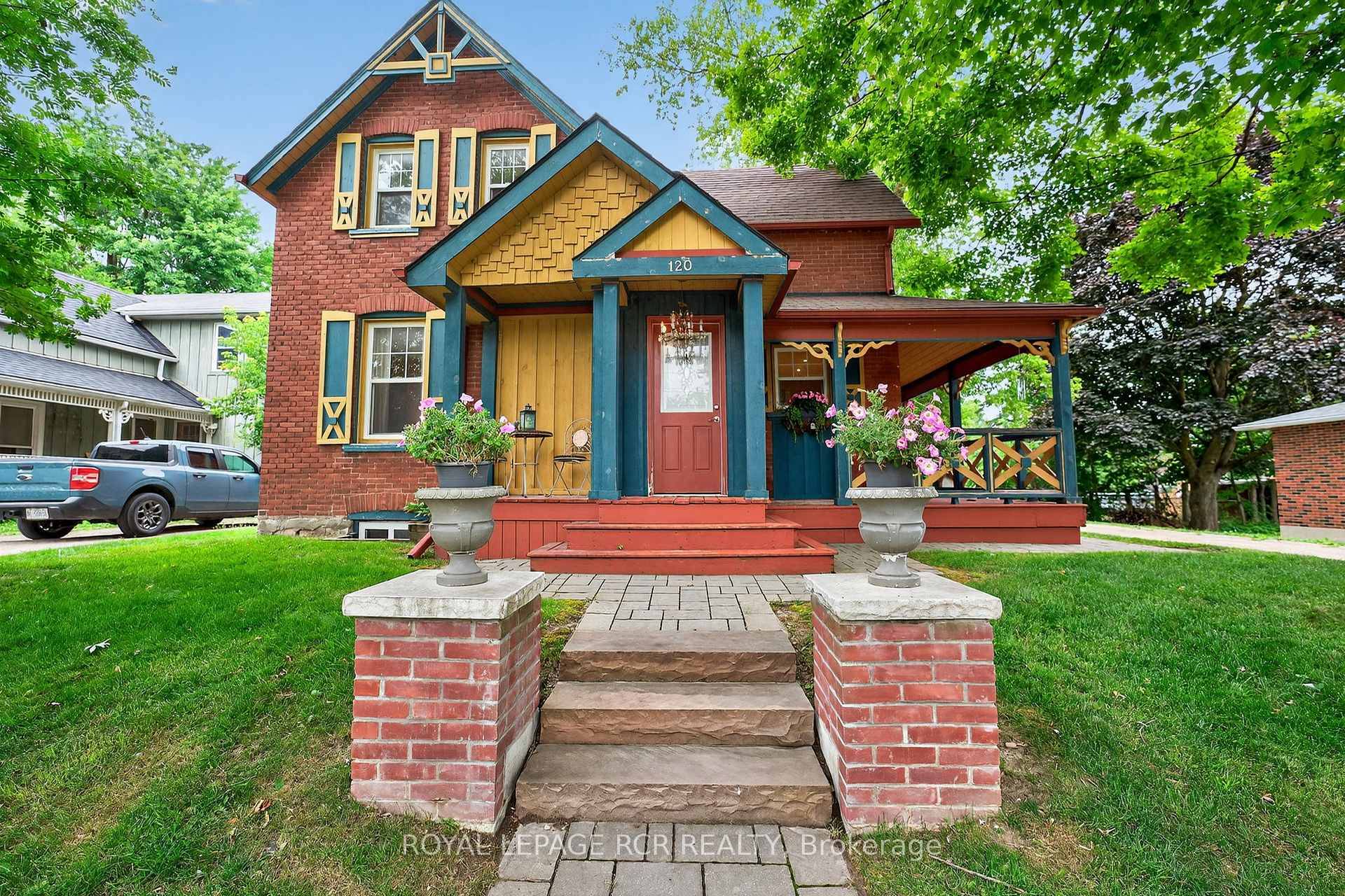 This stunning updated circa 1889 home has been beautifully renovated over the years while maintaining its original charm.
