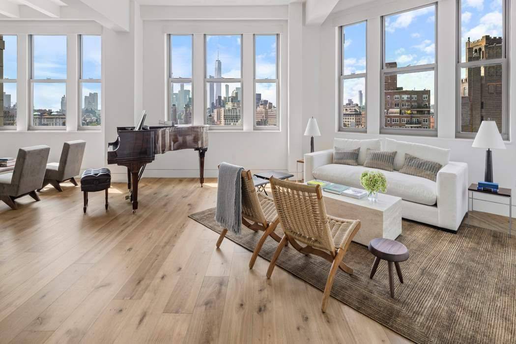 The West Village Penthouse Redefined This spectacular duplex penthouse delivers the rarest of New York experiences 360 protected skyline views, ultimate privacy, and a seamless indoor outdoor lifestyle.