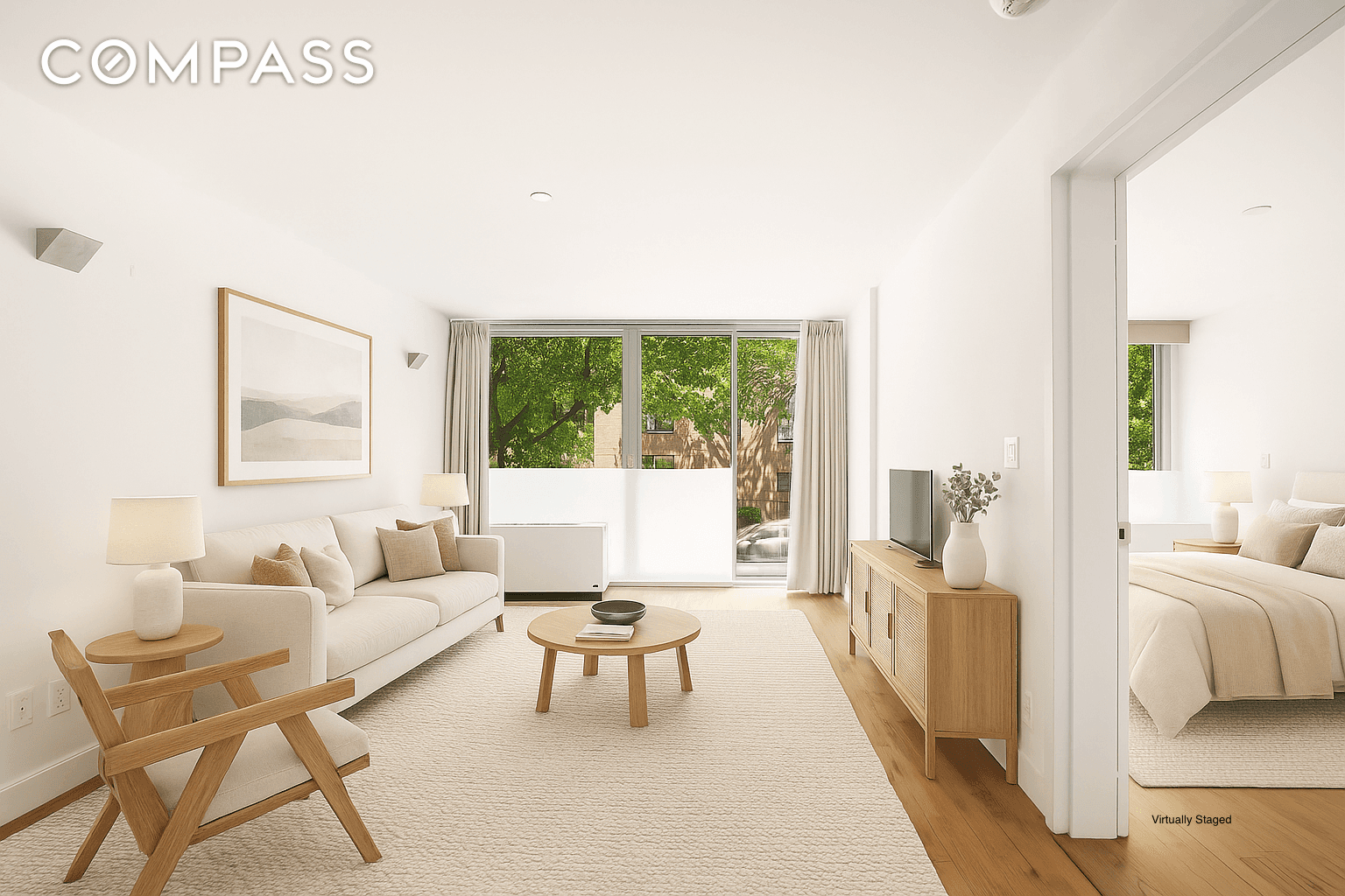 The first three photos are Virtually Staged Modern 1 Bedroom Home Office in Prime West Chelsea This thoughtfully designed 1 bedroom condo with a flexible bonus room is located in ...
