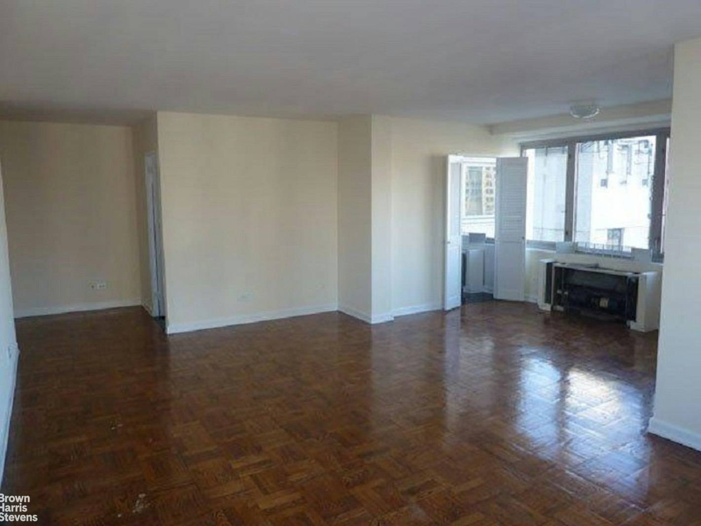Large, 2BR, 2 full baths in a full service, 24Hr doorman building.
