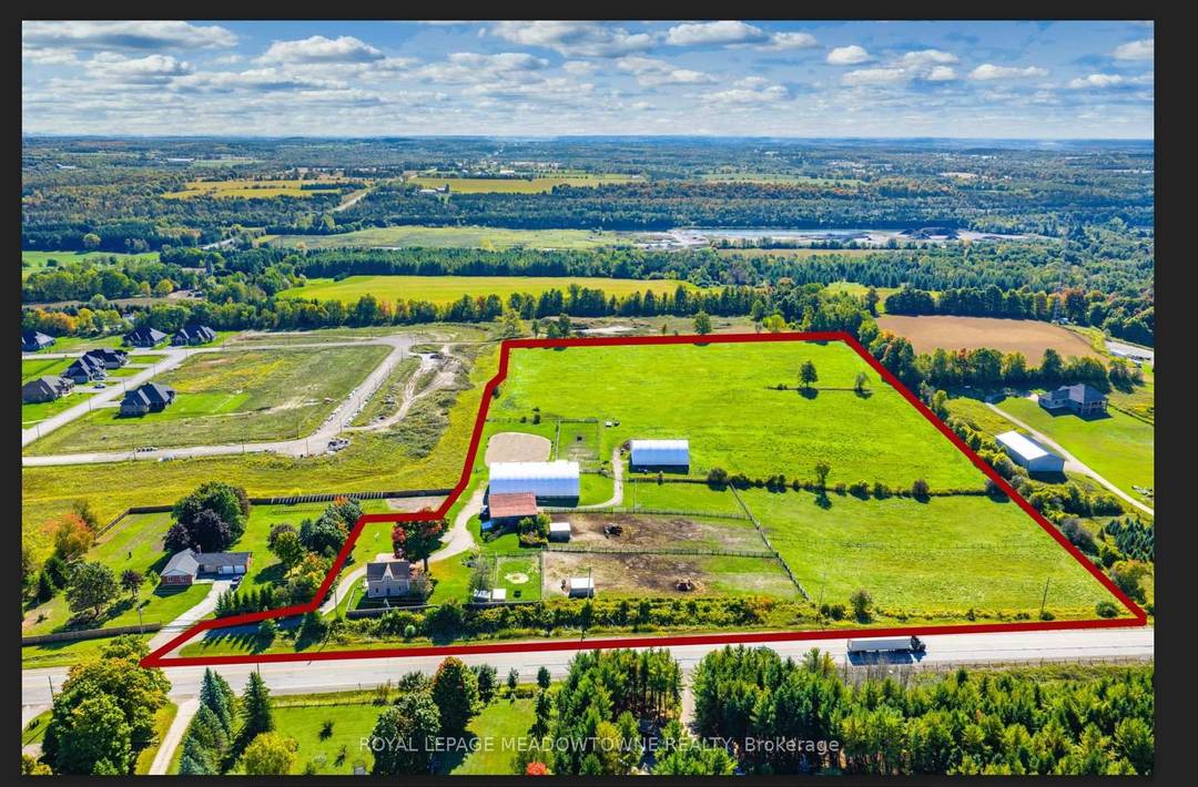 Investment Land 19. 11 Acres Adjacent To Existing Residential Subdivision In The Hamlet Of Ospringe at the Intersection Of Highway 124 amp ; 125.