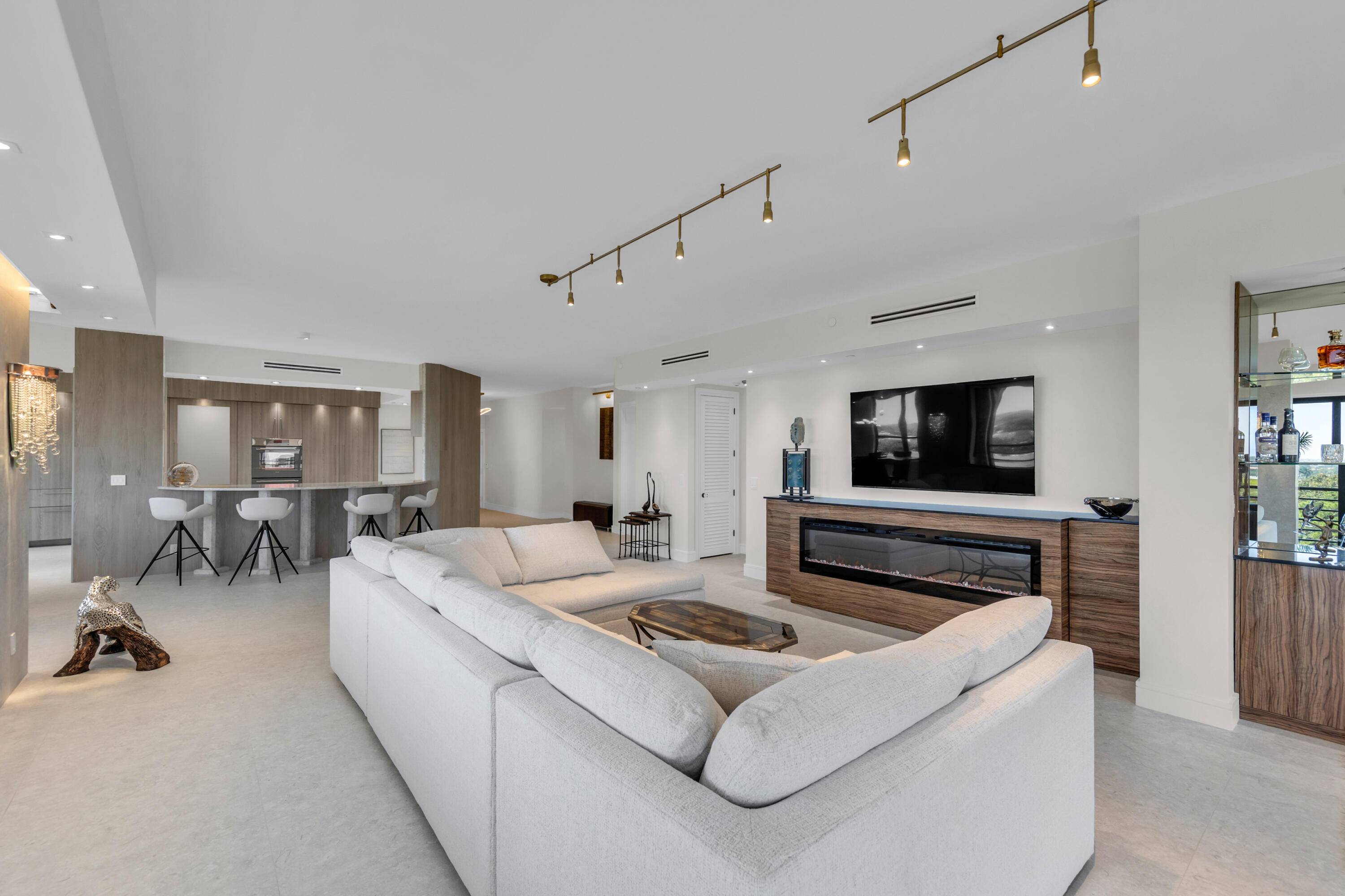 No detail or finish was spared in this stunning, fully renovated corner Penthouse at the Imperial Royale.