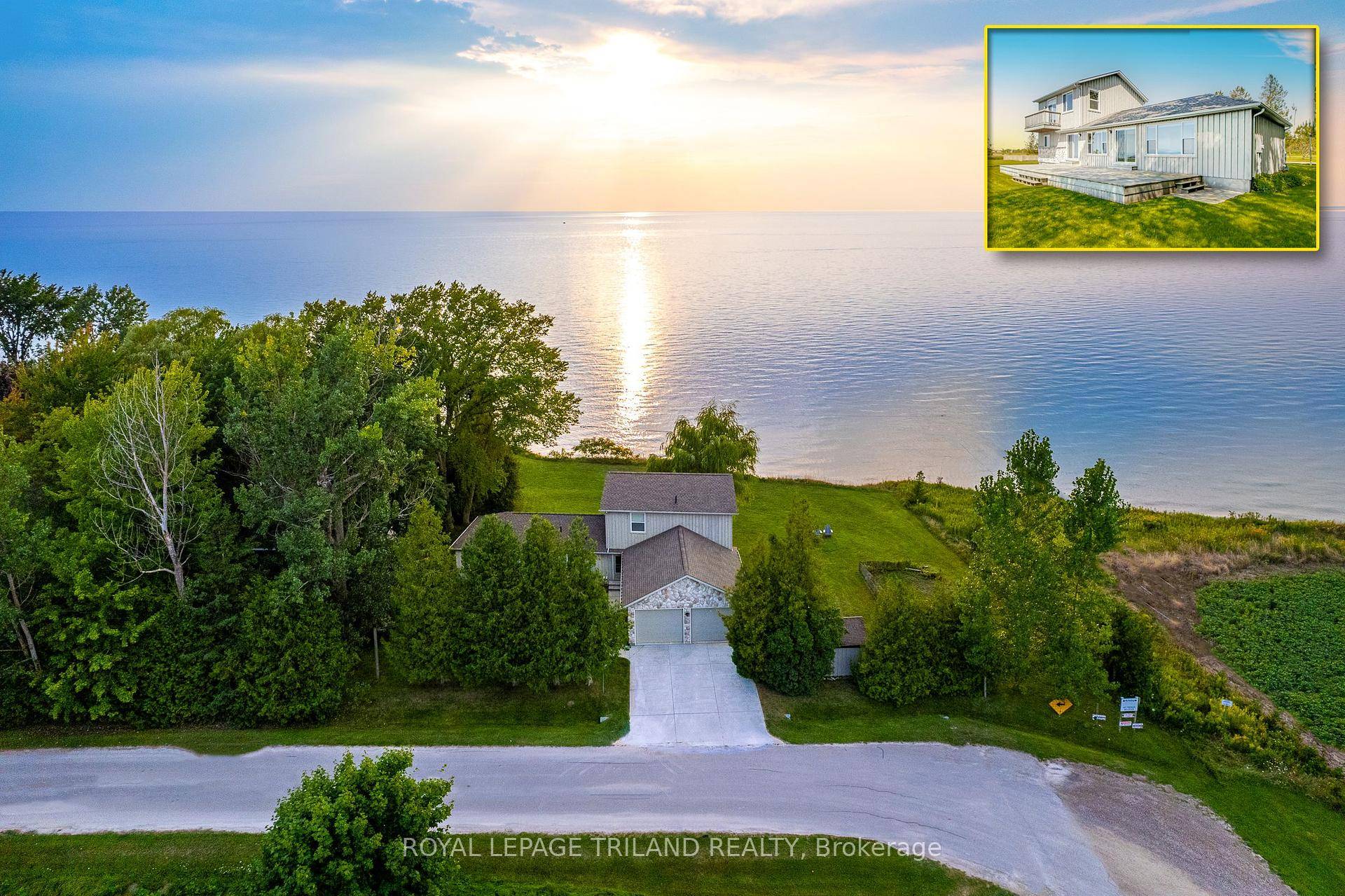 GRAND BEND AREA. 65 ACRE LAKEFRONT HOME W SANDY BEACH ONE OF A KIND OFFERING This impressive amp ; young 4 season Scandinavian style beach house, just a 5 min ...