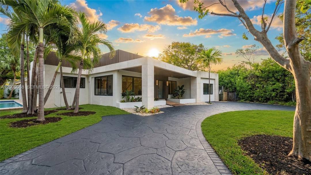 Located within the exclusive gated community of Keystone Island, this fully renovated residence is a true architectural statement, masterfully designed by Tamara Feldman.