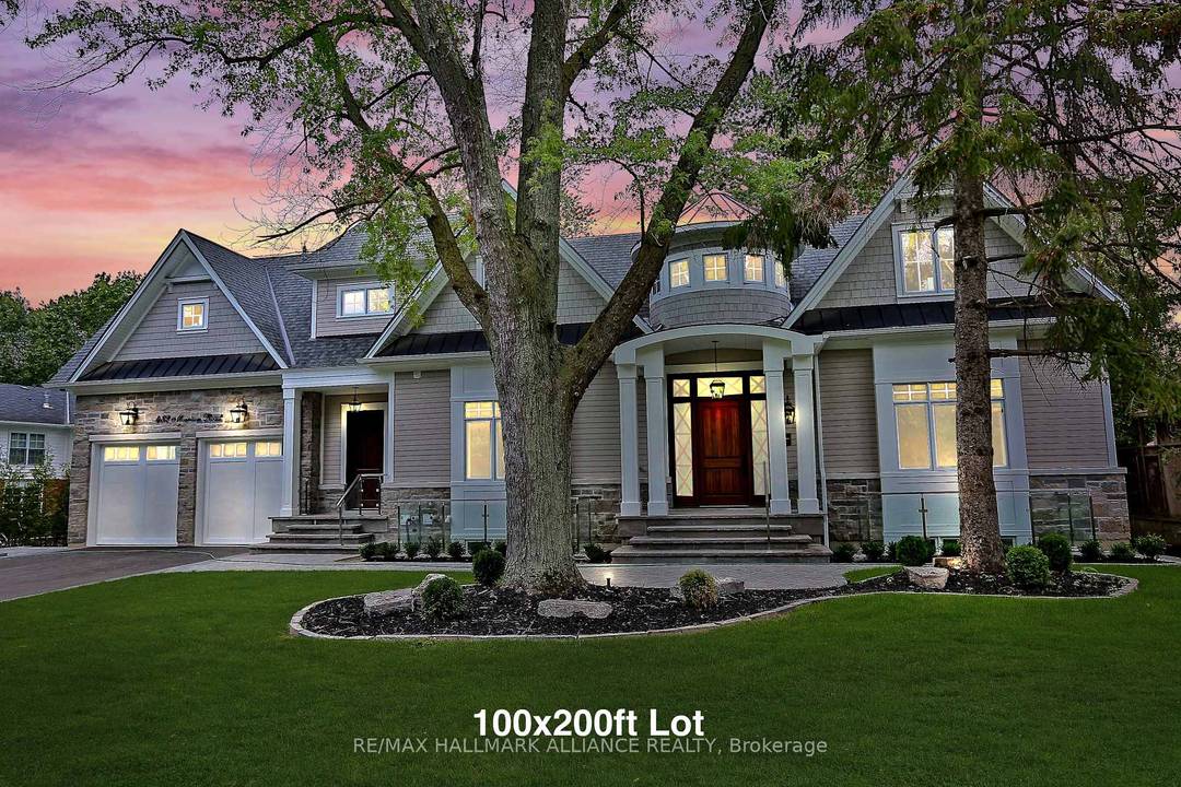 Extraordinary custom smart home offering over 8700sqft luxury living space 5711 sqft above grade as per MPAC, a top per square feet value in the area on one of Oakville's ...