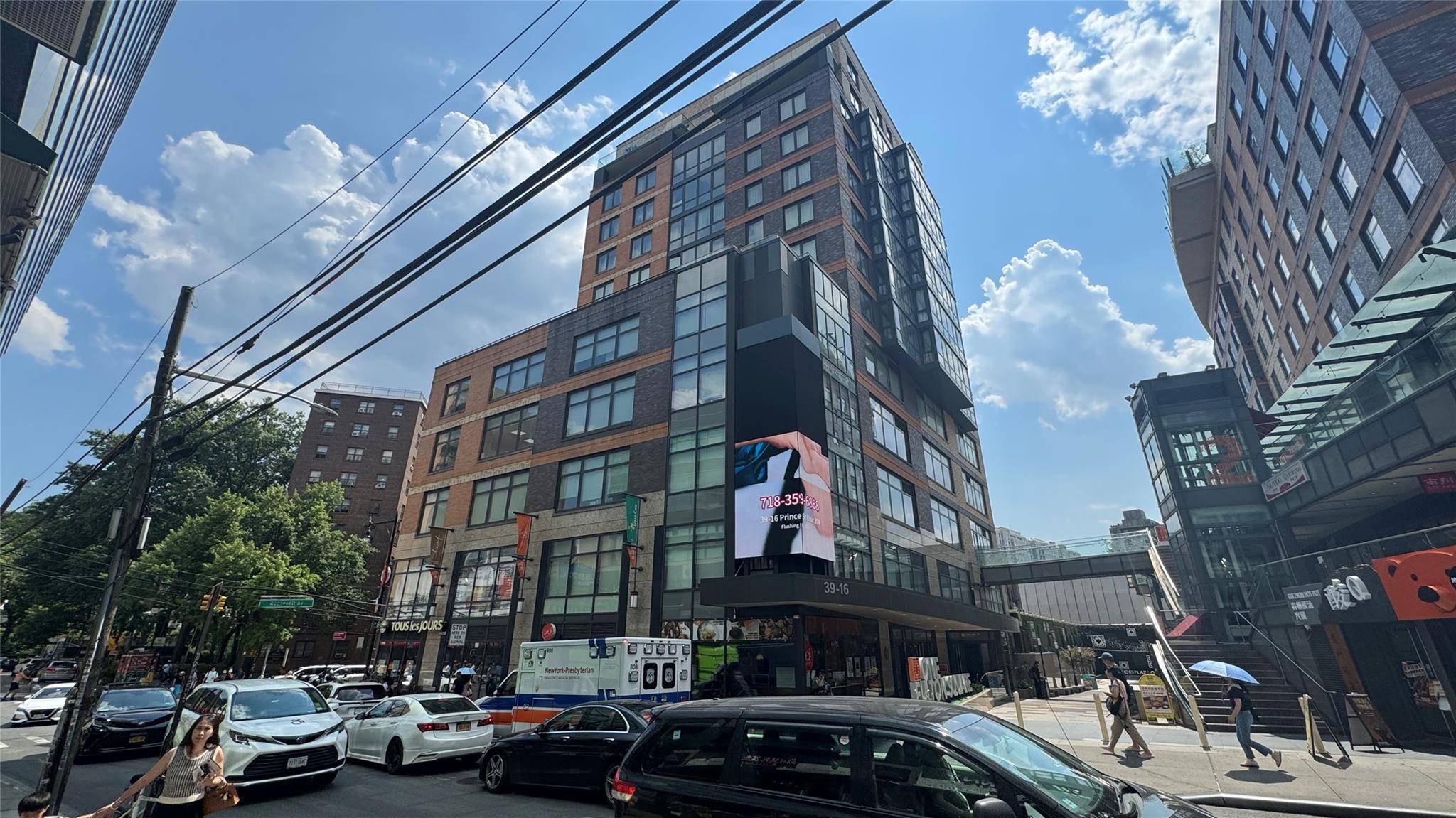 Located in the very heart of bustling downtown Flushing, this stunning and truly unique resale condo offers an unparalleled living experience, combining urban luxury with exceptional convenience.