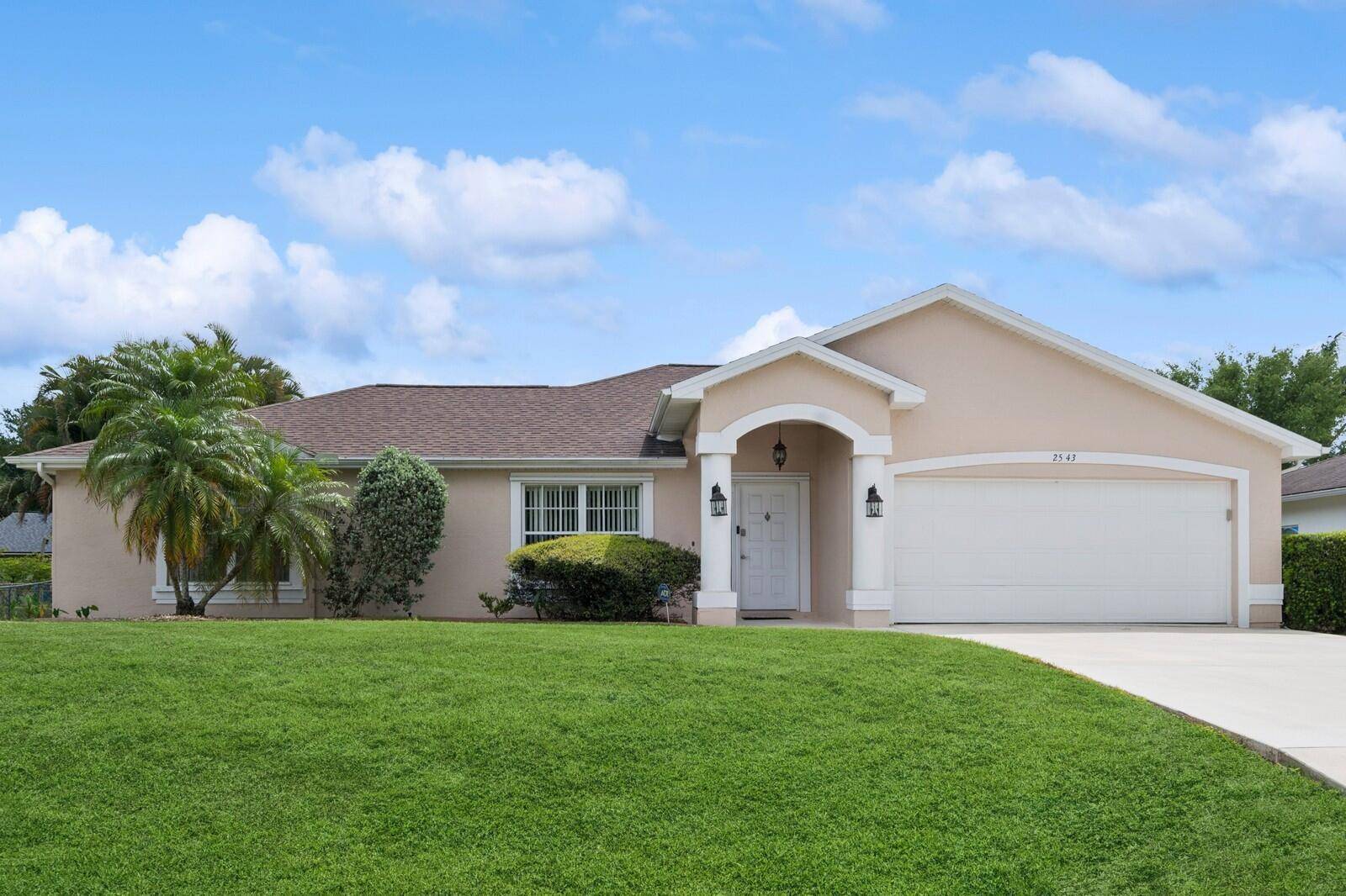 Charming pool home offers the perfect blend of comfort, style, outdoor living.